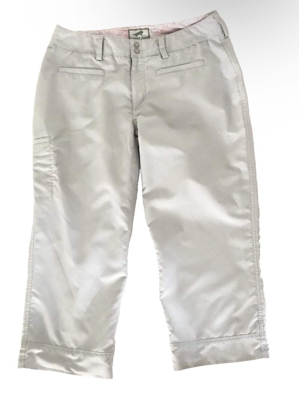 Horny Toad | Womens Cropped Capris Pants Size 6 Trousers Bottoms Gray